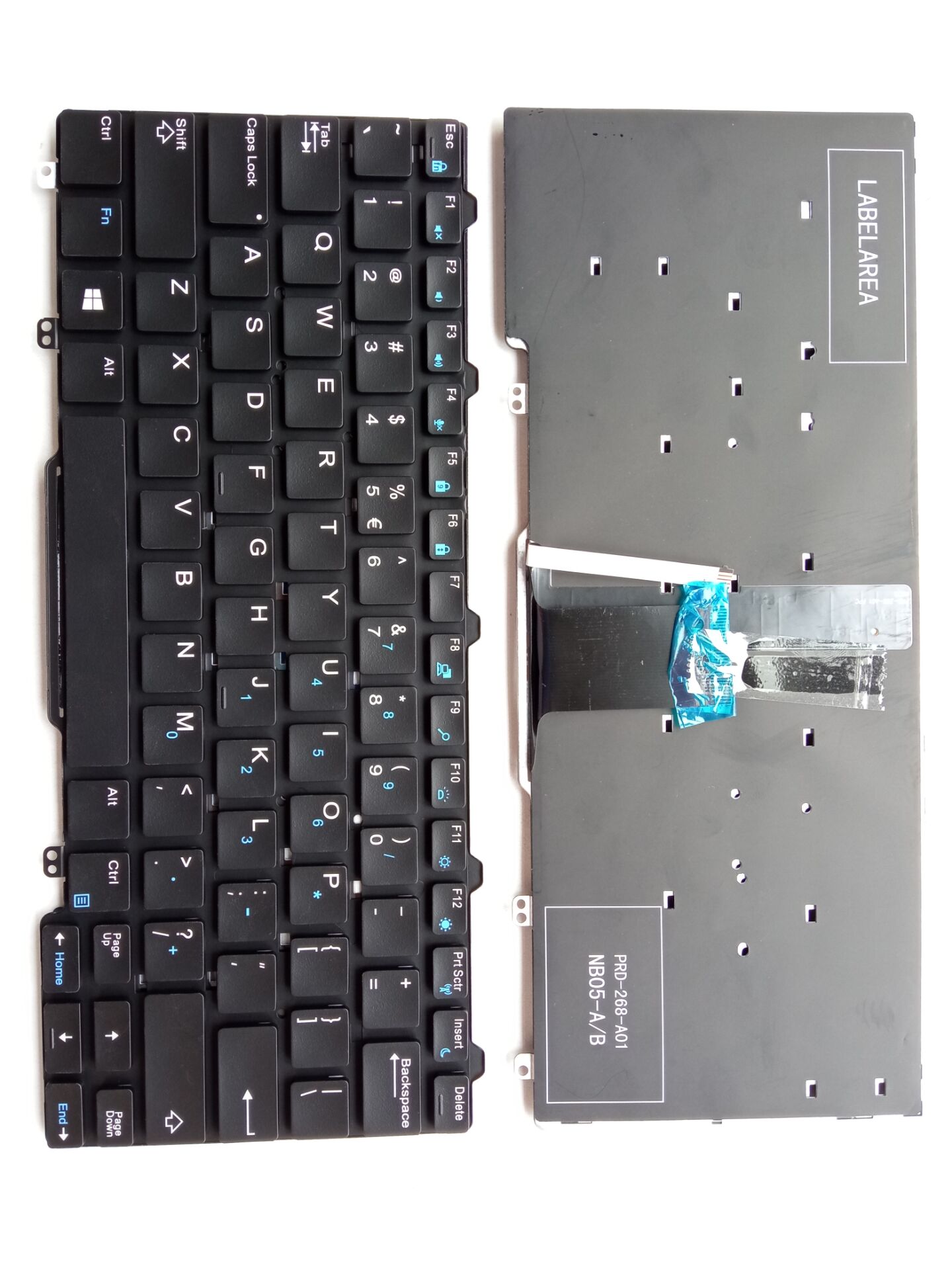 Picture of New Replacement Laptop Keyboard For DELL E7250 BLACK Backlit (OEM) US Layout